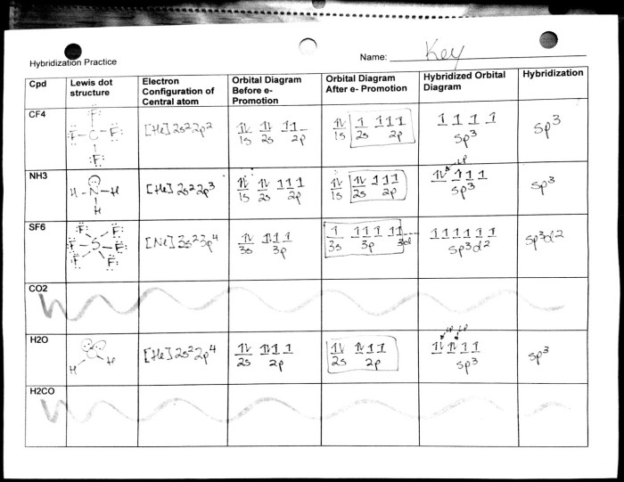 Molecular geometry worksheet answers pogil