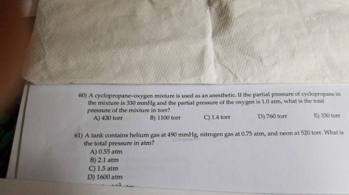 A cyclopropane-oxygen mixture is used as an anesthetic