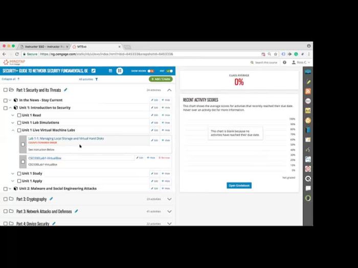 Live virtual machine lab 3.2 module 03 determining security vulnerabilities